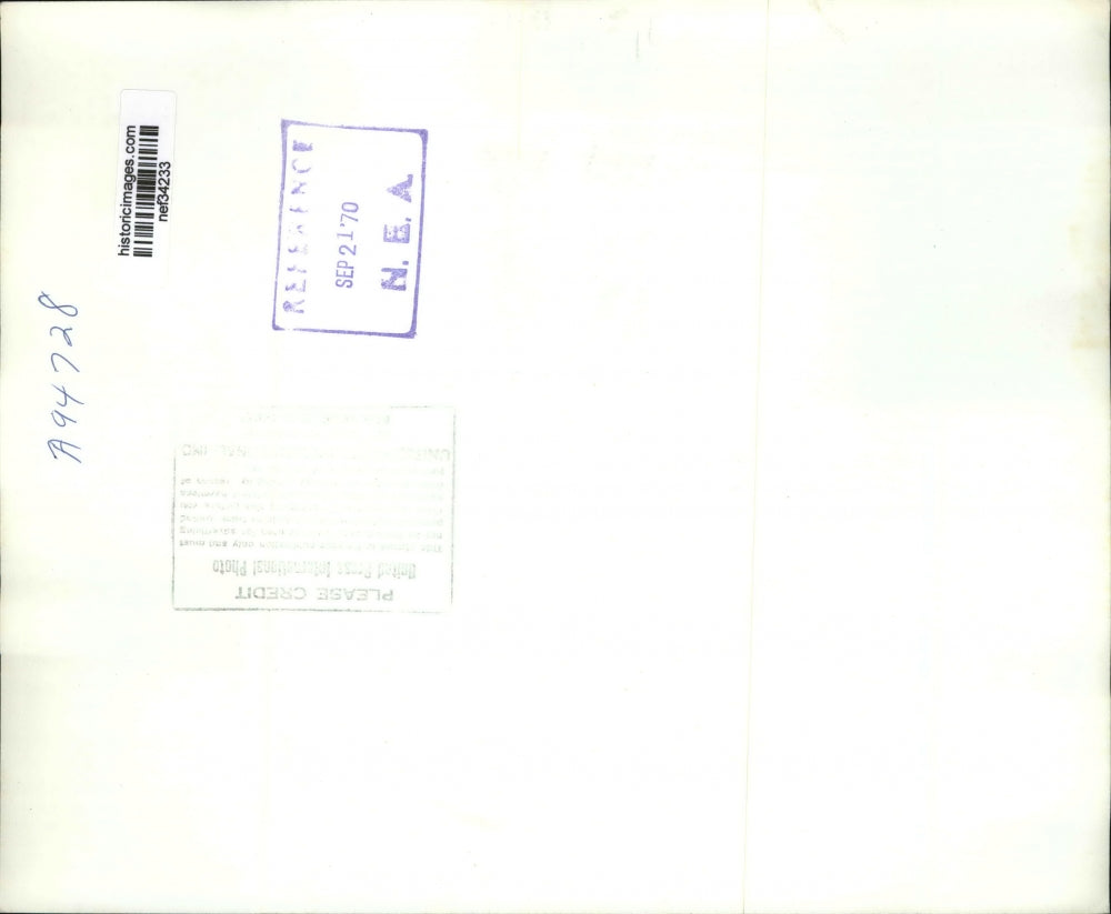 1970 Press Photo Spiro Agnew Responds to Hecklers at Midland, MI Campaign Rally