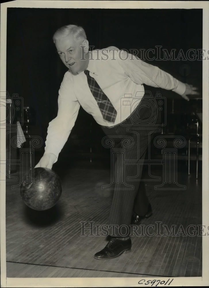 1941 Press Photo Peter P. Howley Will Compete in 41st Club Tournament- Historic Images