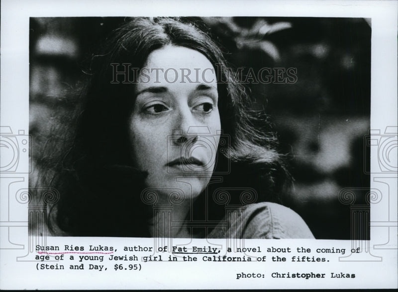 Load image into Gallery viewer, Press Photo Susan Ries Lukas, Author - nef34576

