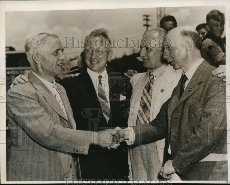 Load image into Gallery viewer, 1939 Press Photo Baptist Leaders from four Foreign Countries at Ponce De Leon
