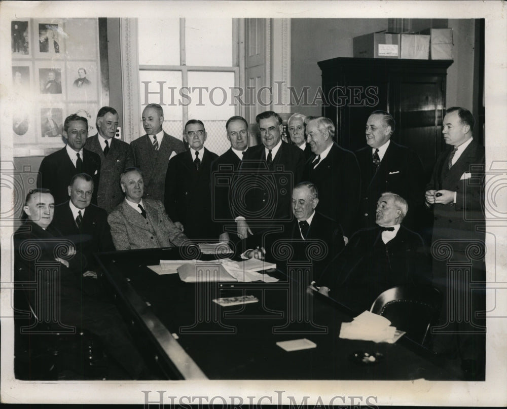 1939 Press Photo Senate Judiciary Committee Approve Frankfuter Appointment