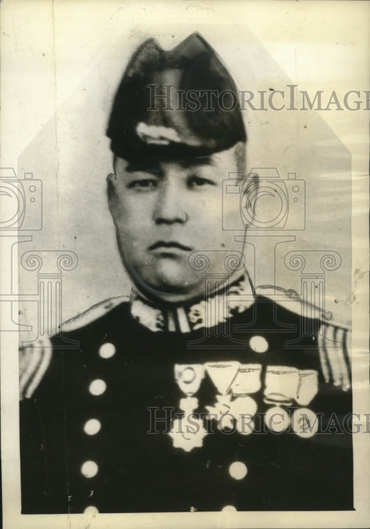 1935 Press Photo Saburo Yamaguchi Under Arrest with 65 Others in Plot