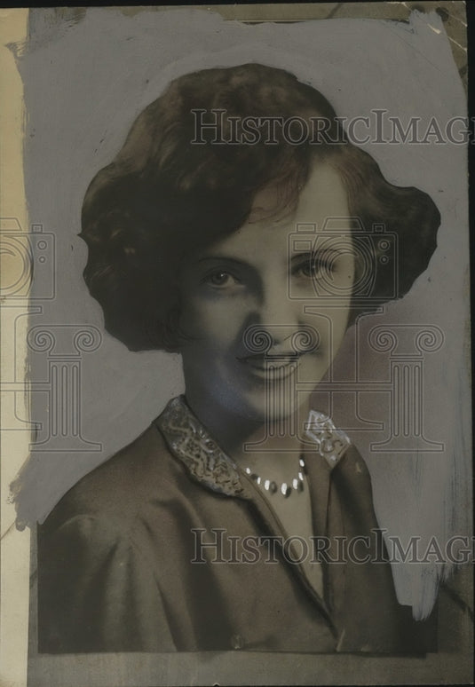 1927 Press Photo Nineteen Year Old Grace Mills Killed by Her Sweetheart