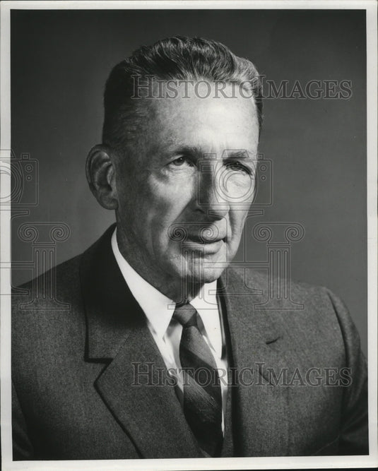 1967 Press Photo Frederick C. Crawford - nef35151