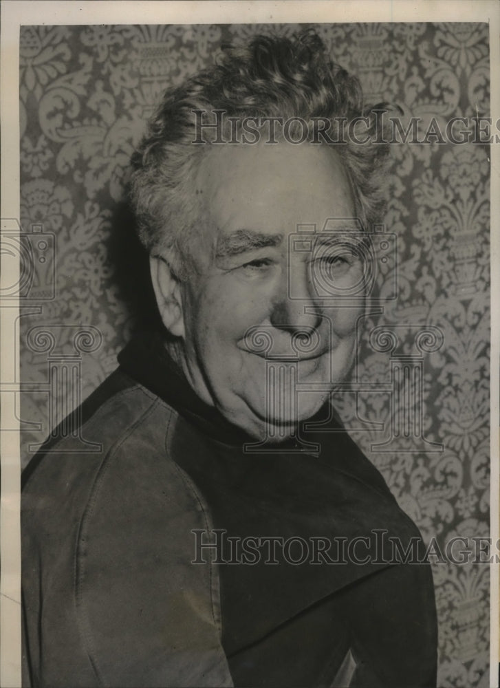 1940 Press Photo Lindley Baldwin of Fort Wayne, Indiana 78 after &quot;Dying&quot; 3 Times