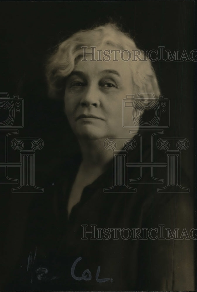 1928 Press Photo Mrs. Ina B. Robers - nef35332