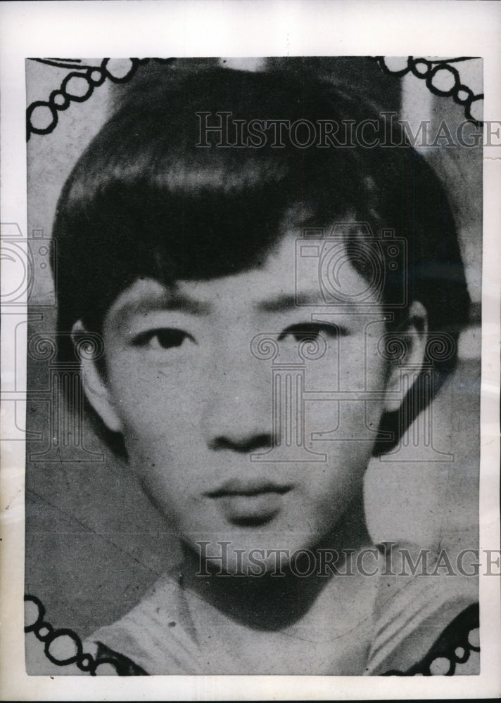 1954 Press Photo Hatsuko Kitashibakawa is speculated to be Prince Akihitos bride