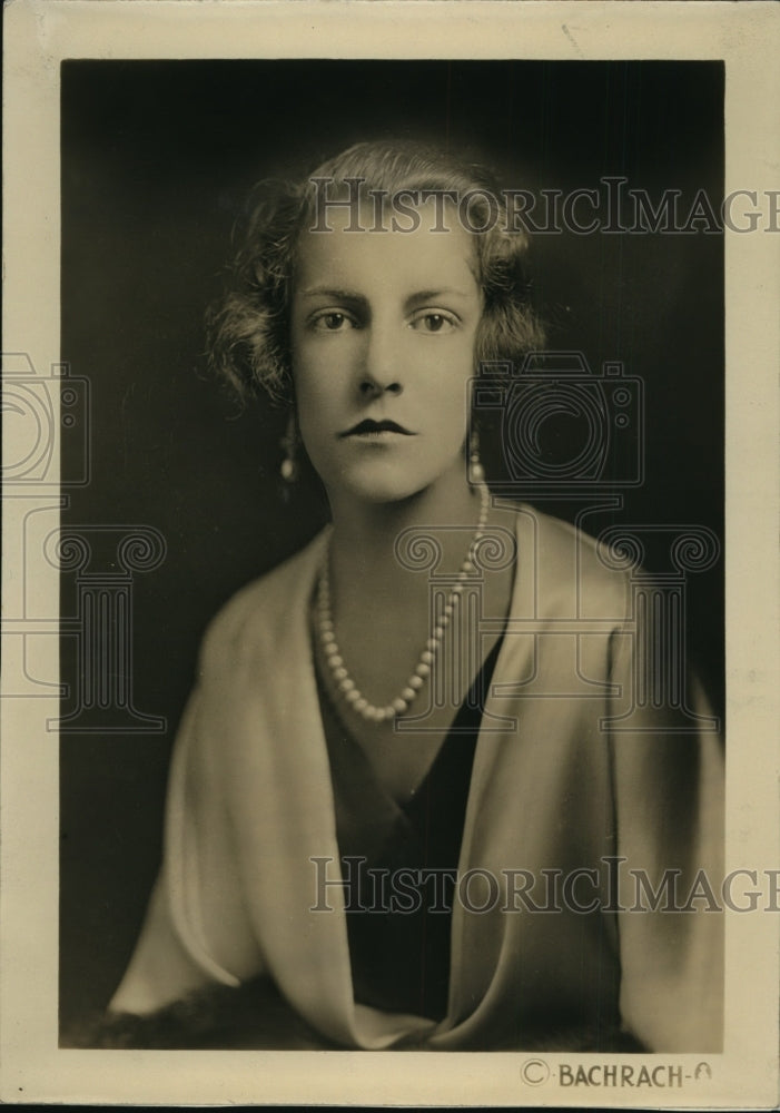 1933 Press Photo Jane Holcomb - nef35341