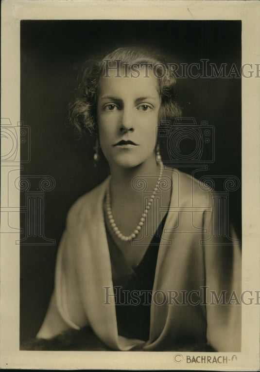 1933 Press Photo Jane Holcomb - nef35341