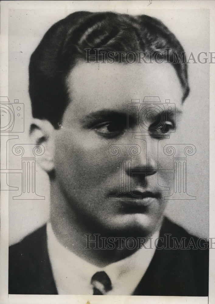 1933 Press Photo Charles Breasted - nef35353