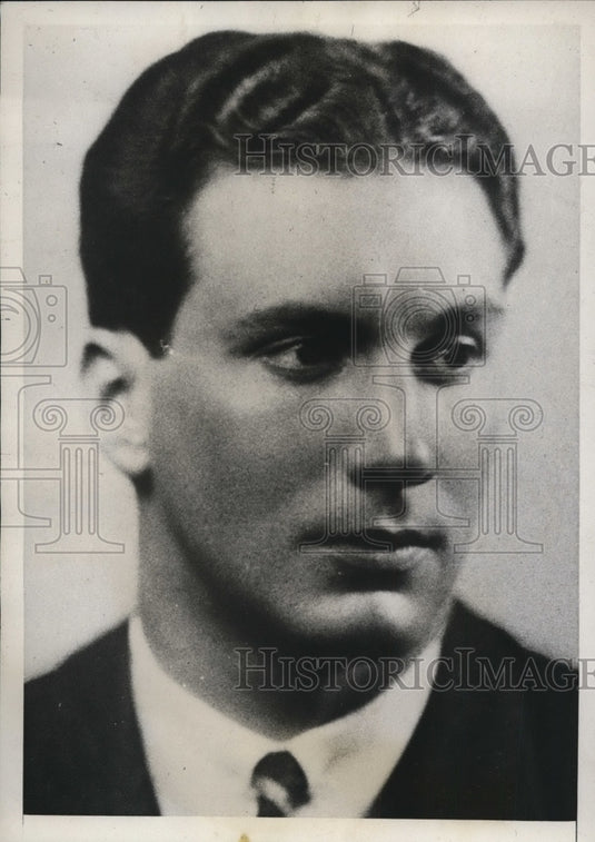 1933 Press Photo Charles Breasted - nef35353