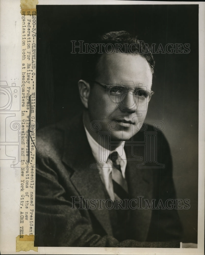 1947 Press Photo William C. MacMillan, Jr. - nef35387