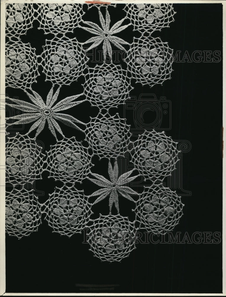 1937 Press Photo Lace - nef35411
