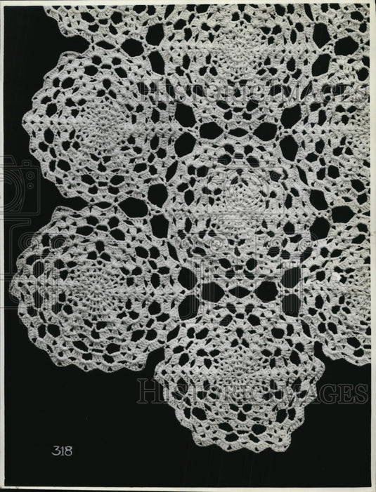 1937 Press Photo Lace - nef35412