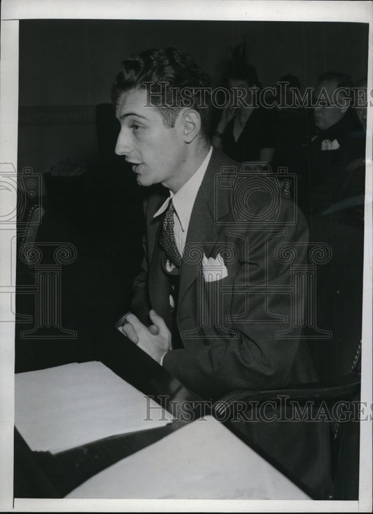 1941 Press Photo Jack Green,Gen. Manager of the Transcontinental Machine & Steel