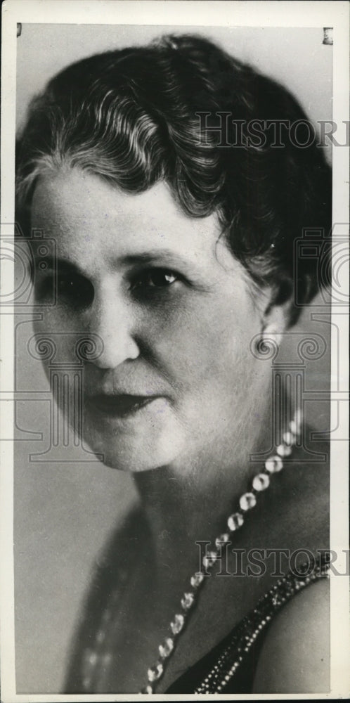 1934 Press Photo Mrs Florence Turner Appointed State Director of Public Welfare