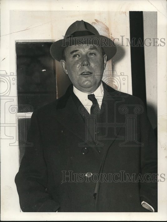 1937 Press Photo Floyd Carlisle Chairman of Consolidated Edison Comp NY