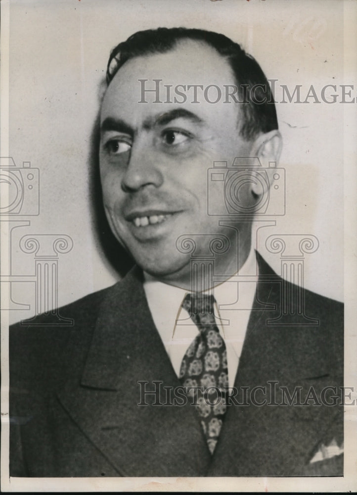 1939 Press Photo Edward L. Schneider - nef35638