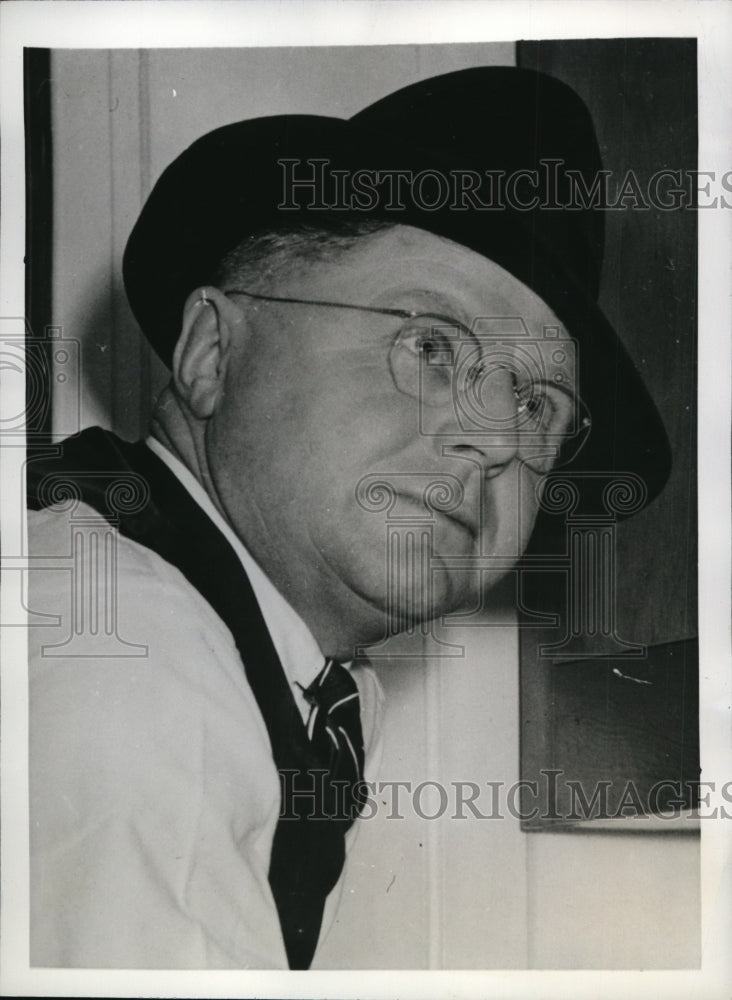 1941 Press Photo Capt Nels A Sinnes Survives Submarine Attack After BeingTarket