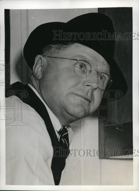 1941 Press Photo Capt Nels A Sinnes Survives Submarine Attack After BeingTarket