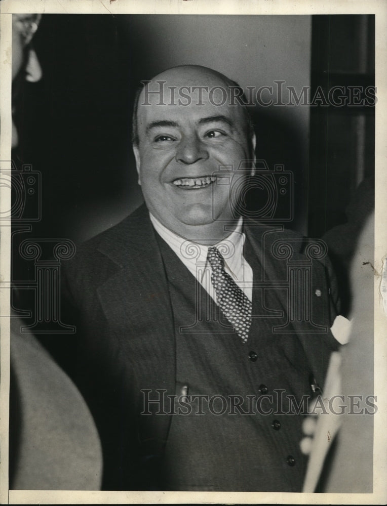 1933 Press Photo HC Hopson President of Associated Gas & Electric Comp