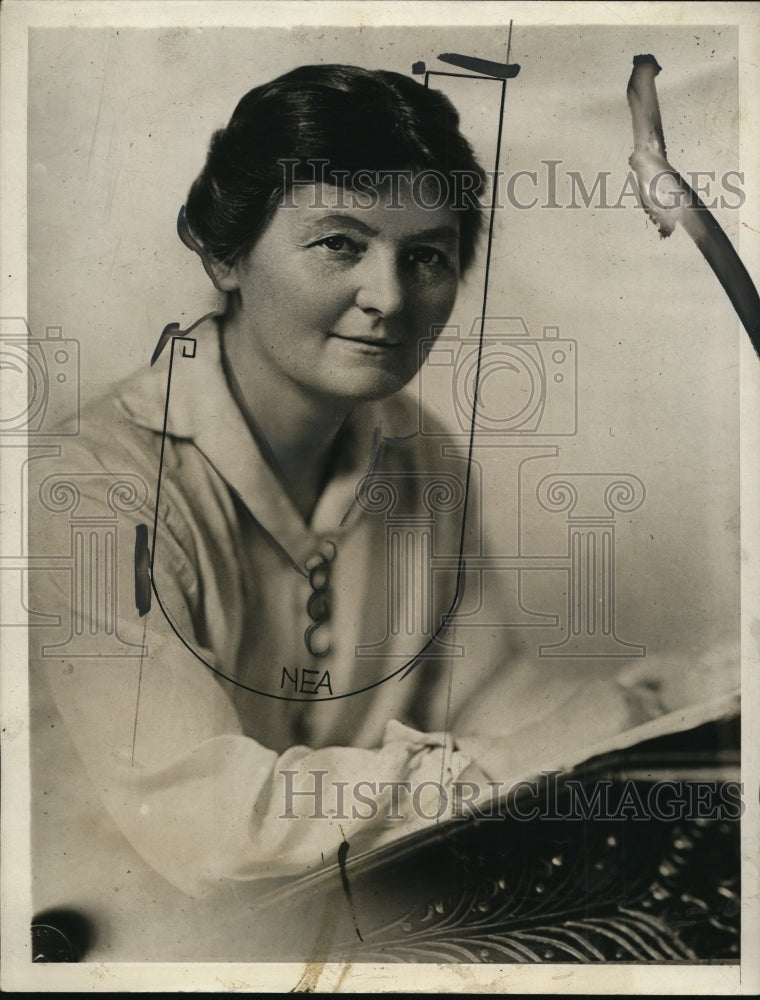 1929 Press Photo Margaret Bendfield Candidate for Parliament in England Election