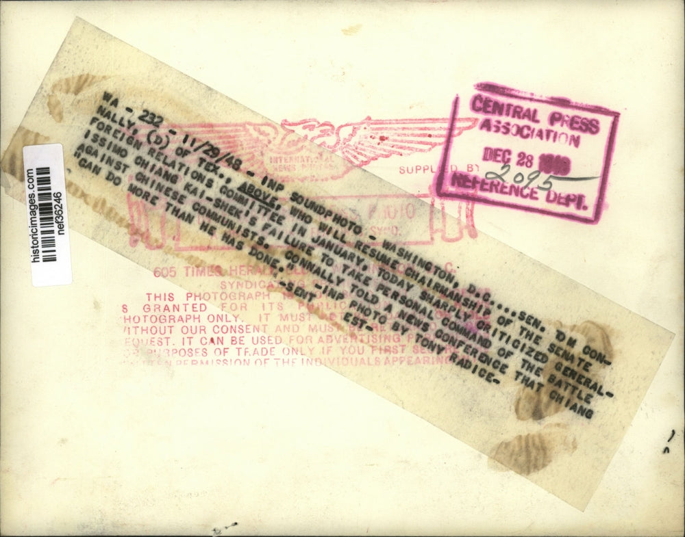 1948 Press Photo Senate Foreign Relations Committee in January - nef36246