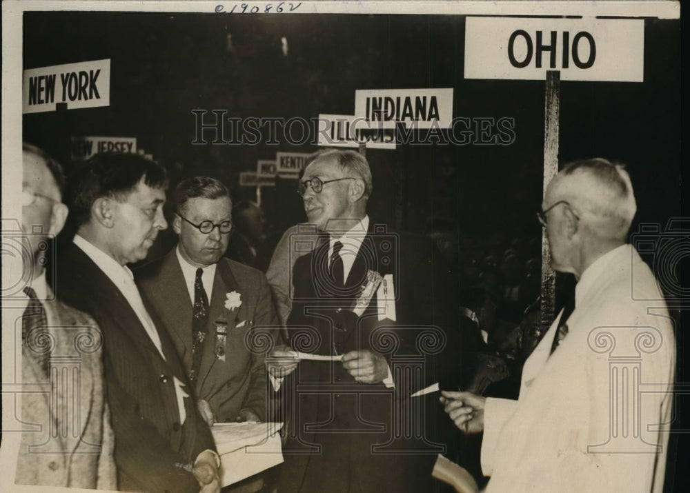 1932 Press Photo Initial Session of the Republican Convention - nef36282