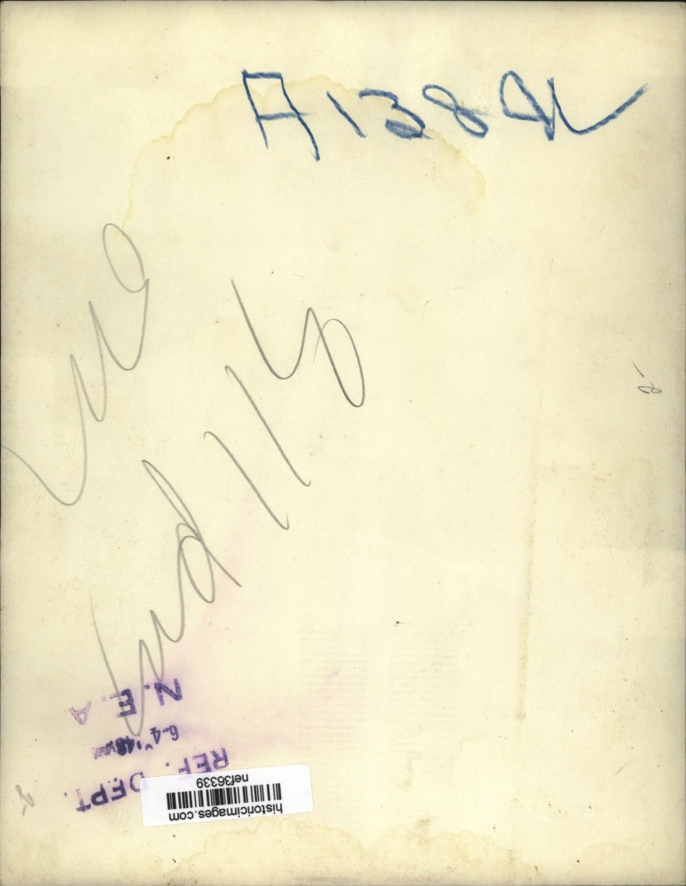 1948 Press Photo Adolph Huber Covered with Coast After Being Hit by Car Chicago