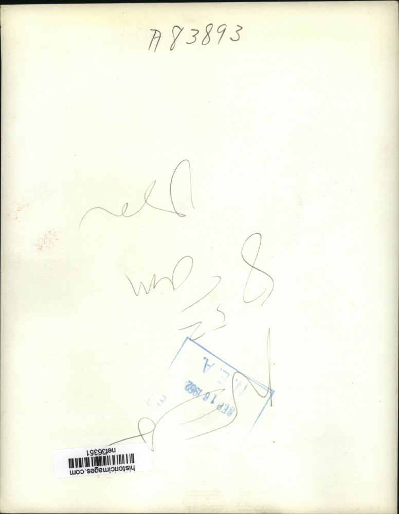 1962 Press Photo Jerry Snows Contacted polio and is a Rochester Minn Hospital