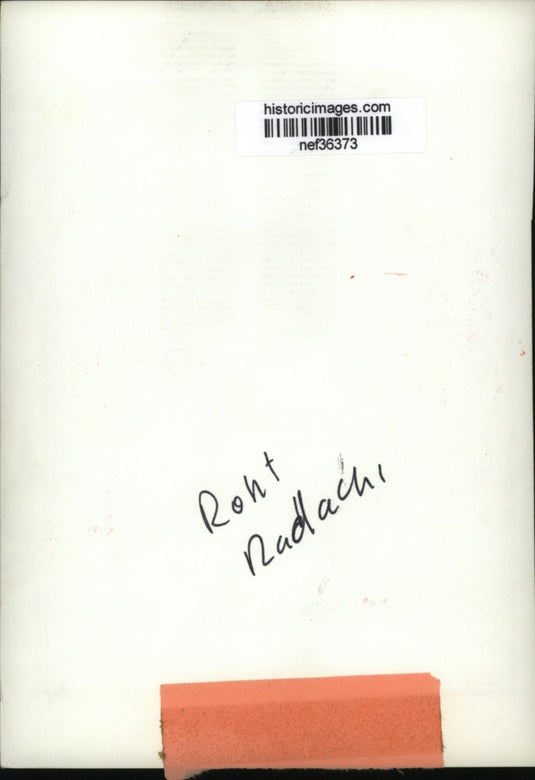 Undated Press Photo Roht Radachl - nef36373