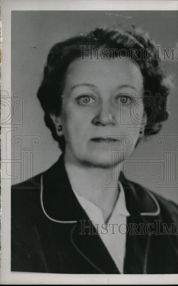 1954 Press Photo Margaret Coe of Griswold-Eshleman Co. - nef36394