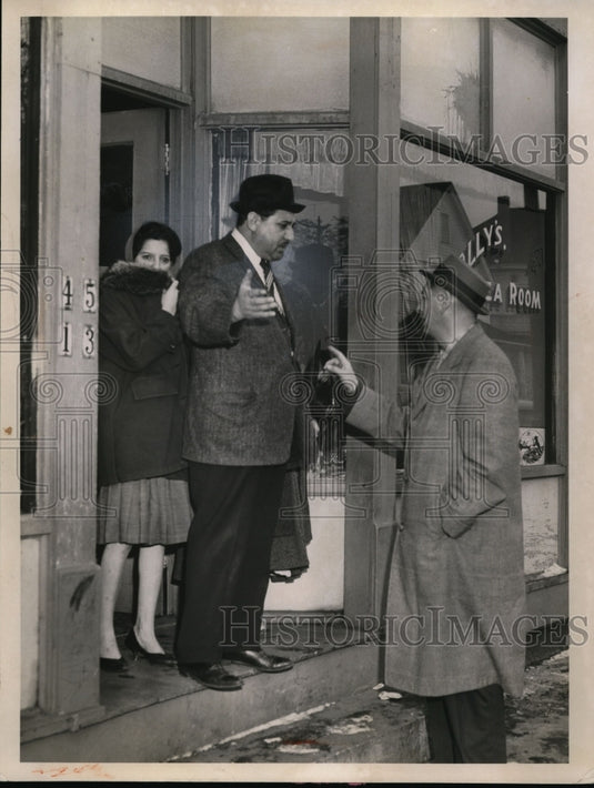 1961 Press Photo John Eli and Joe Sepick in Cleveland, Ohio - nef36597