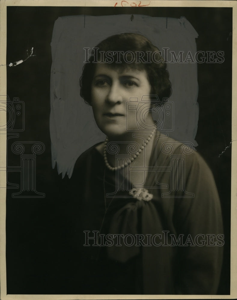 1931 Press Photo Mrs Charles Mitchell Chairman of Young Peoples Concerta Comm.- Historic Images