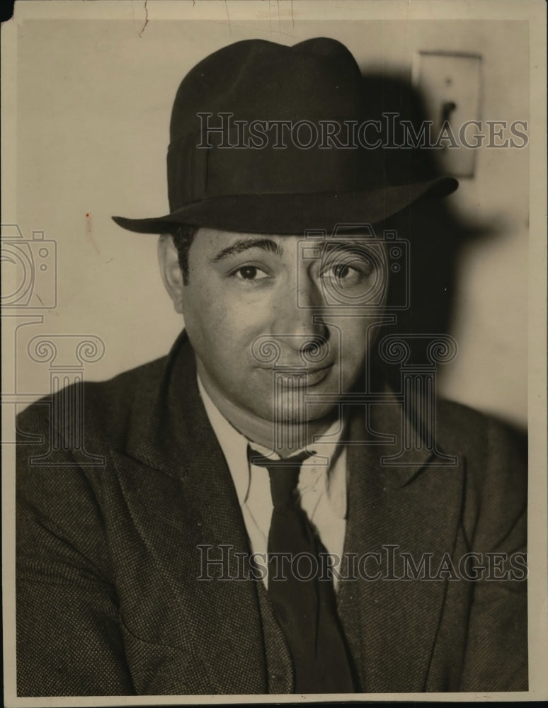 1934 Press Photo Sam Goldberg - nef36707