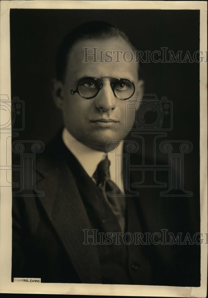 1922 Press Photo Donald D. Conn of Joint Congressional Commission of Agriculture