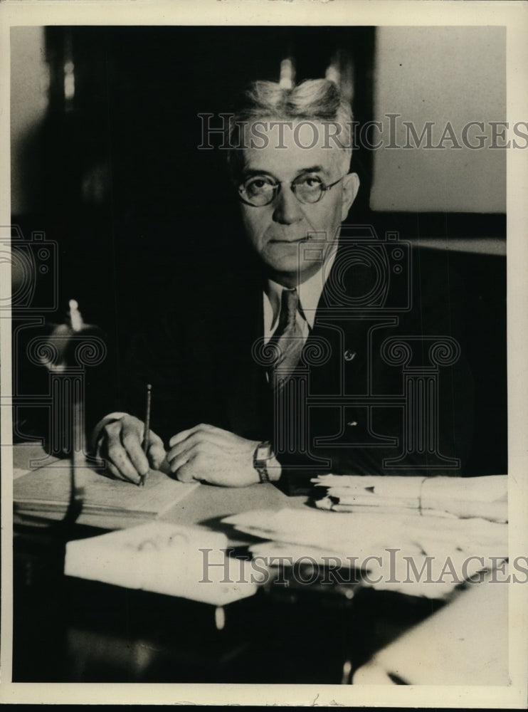 1938 Press Photo Henry C Berrodin to Testify to Alledged Political Use of Funds
