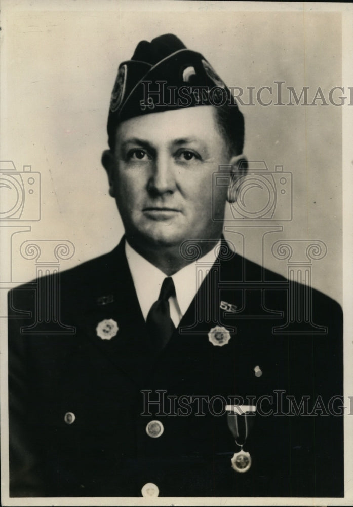 1941 Press Photo Ray Fields Candidate for National Commander of American Legion