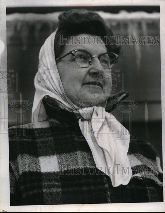 1955 Press Photo Mrs. Toni Podosic of Ohio - nef36911