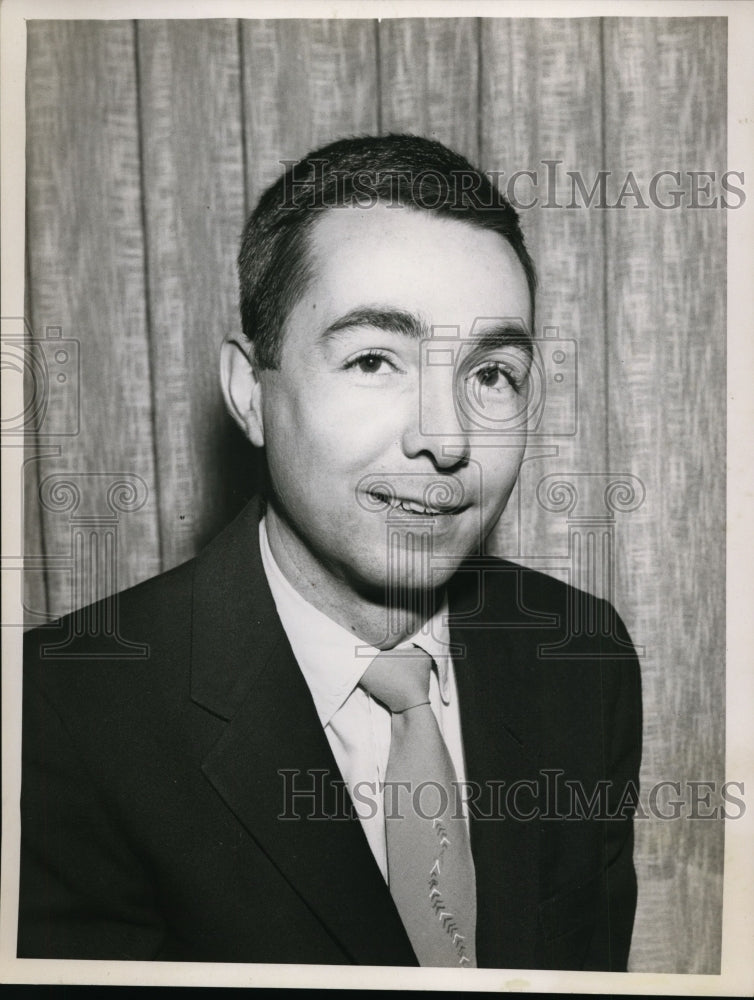 1961 Press Photo Tom Engelhardt Nebraska Artist - nef36931