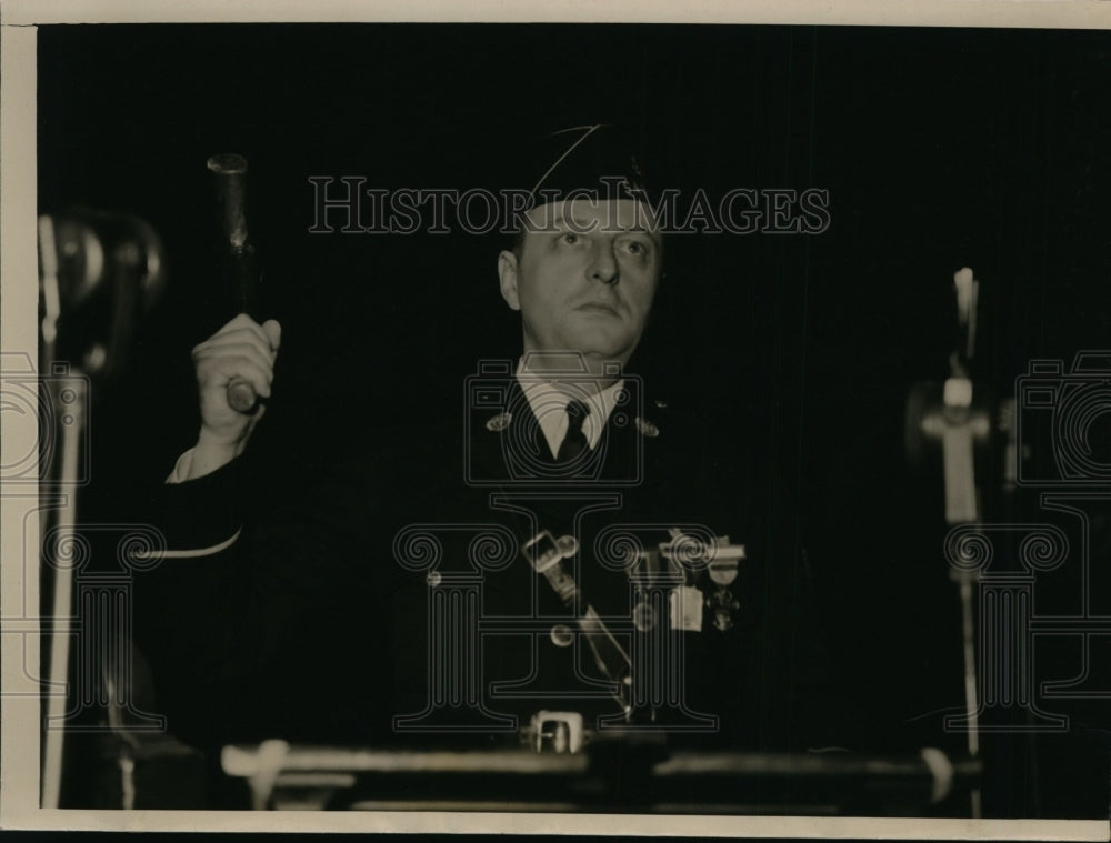1935 Press Photo Frank N. Belgrano at American Legion Convention, St. Louis