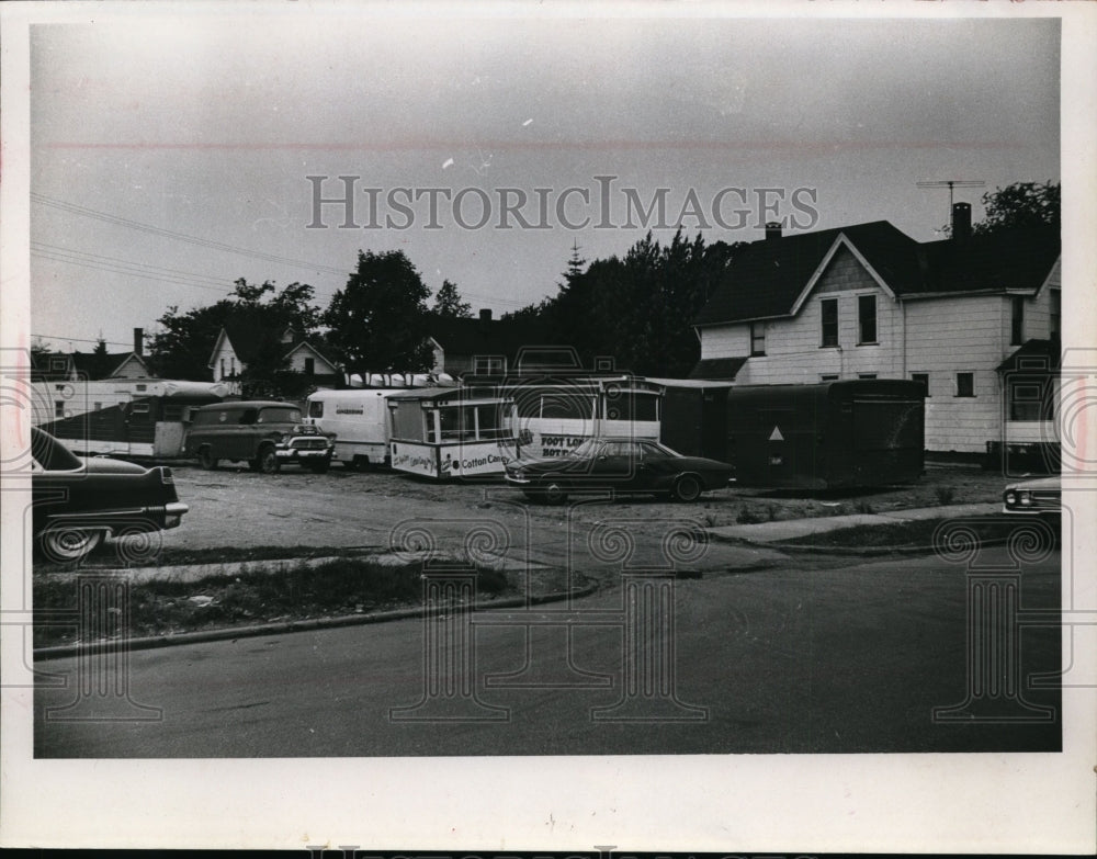 1967 Press Photo Carnival in Ohio - nef37243