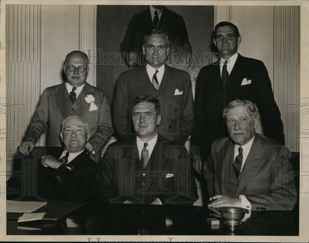 1939 Press Photo Newly Elected Officers United States Chamber of commerce