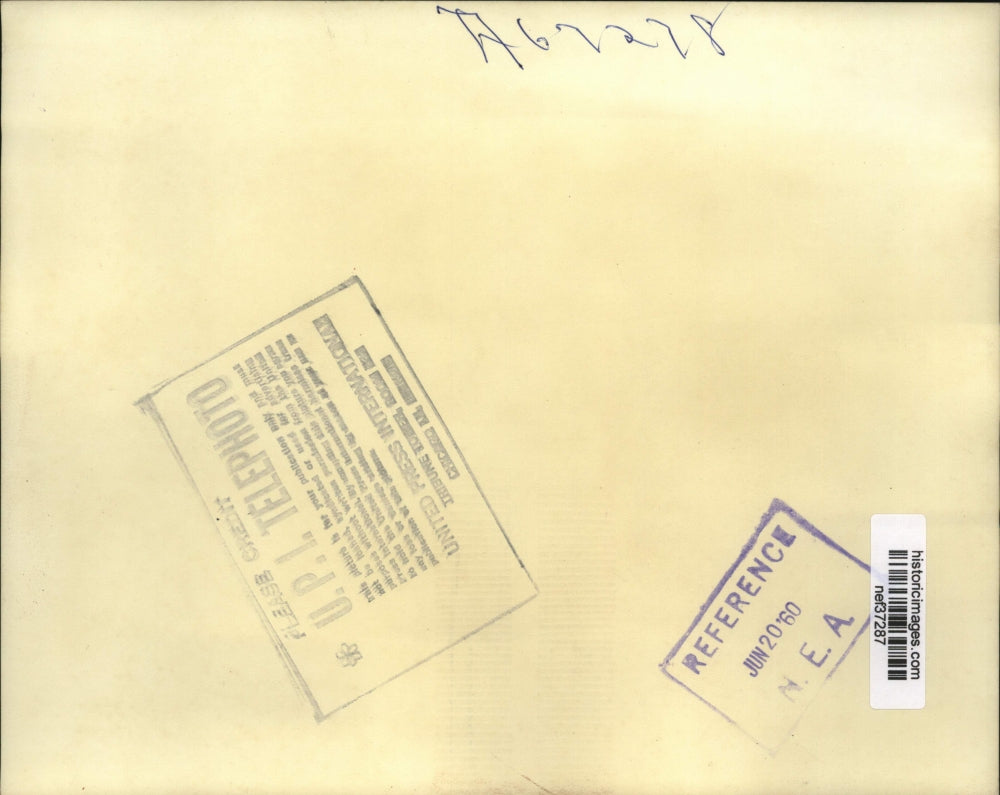 1960 Press Photo Dwight Eisenhower, Kouchiro Asakai at Andrews Air Force Base