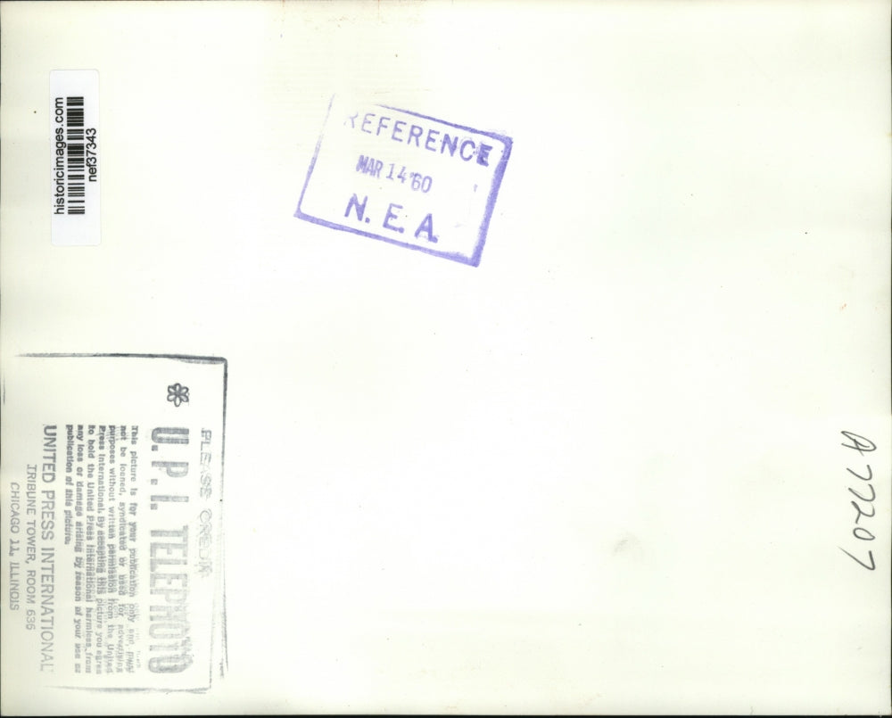 1960 Press Photo Dwight Eisenhower & Family at Andrews Air Force Base