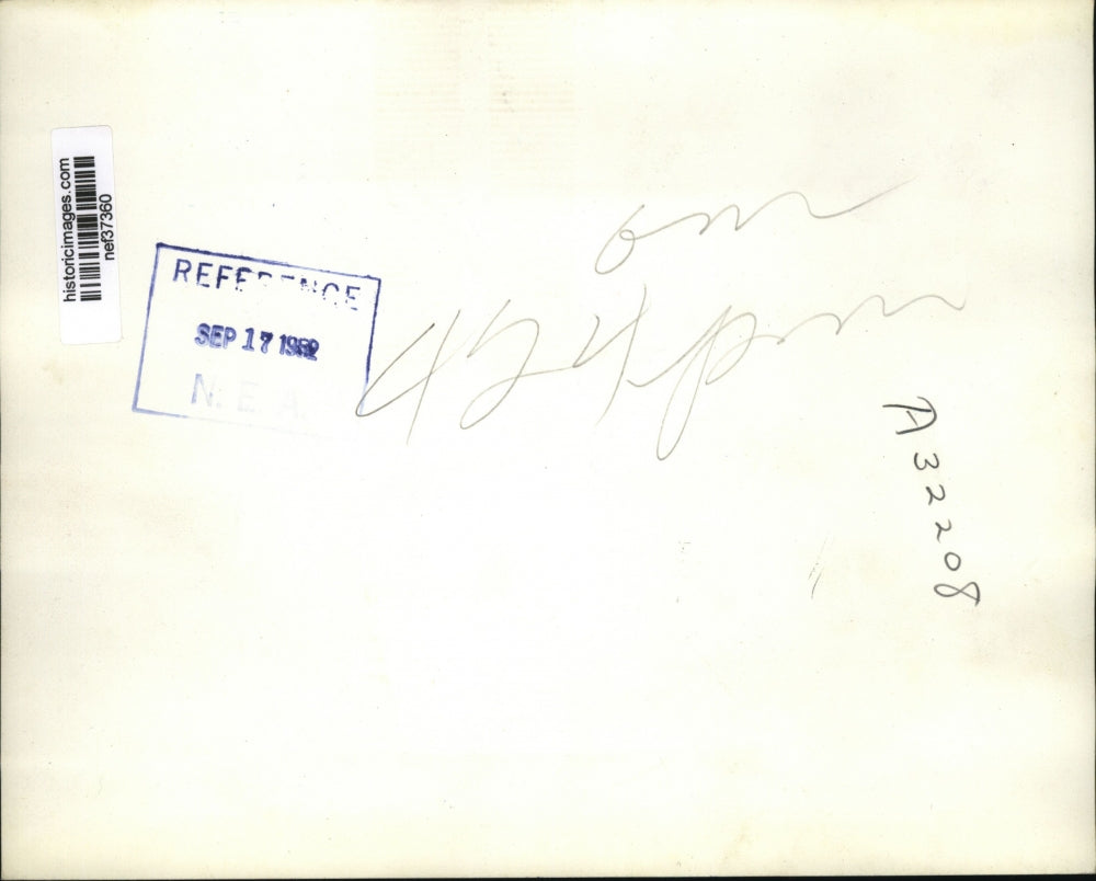 1952 Press Photo Dwight Eisenhower, Wife Mamie at Liberty Bell, Philadelphia