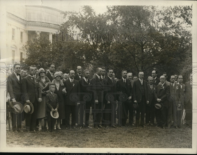 Load image into Gallery viewer, 1927 Press Photo Delegates of the Pan-American Commercial Conference
