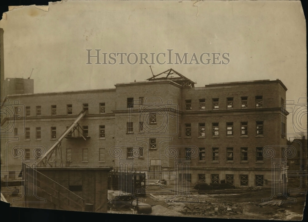 1921 Press Photo New City Hospital Psychopathic Building - nef37440