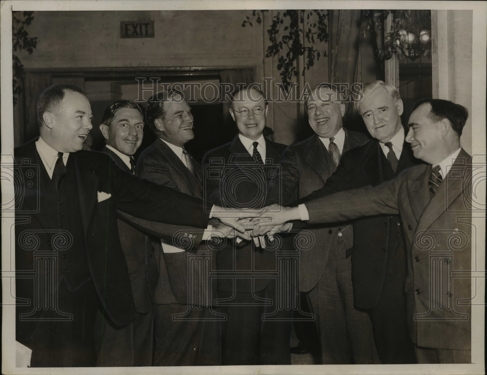 1939 Press Photo Republicans Attend Forward-To-40 Pre-Campaign Banquet