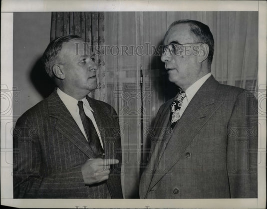 1947 Press Photo Coal Mining Union to Renegotiate Government Contract